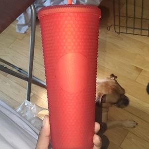 Starbucks limited addition 2020 cup matte red